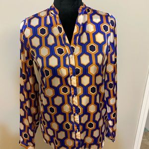 Geometric blouse